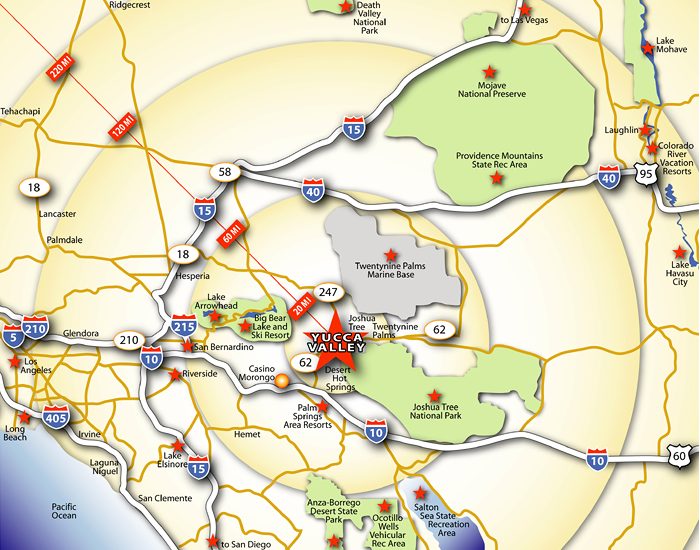Yucca Valley map