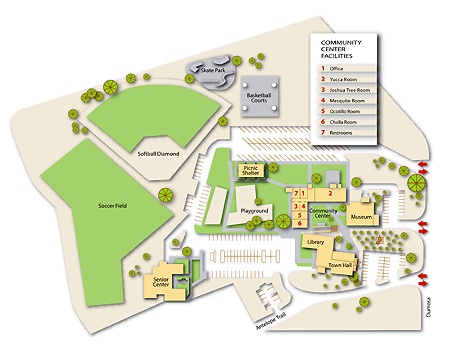Community Center Site Map