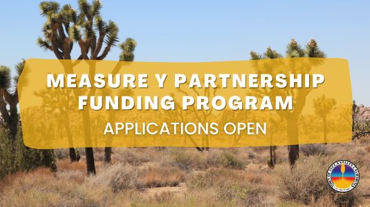 measure y partnership applications open